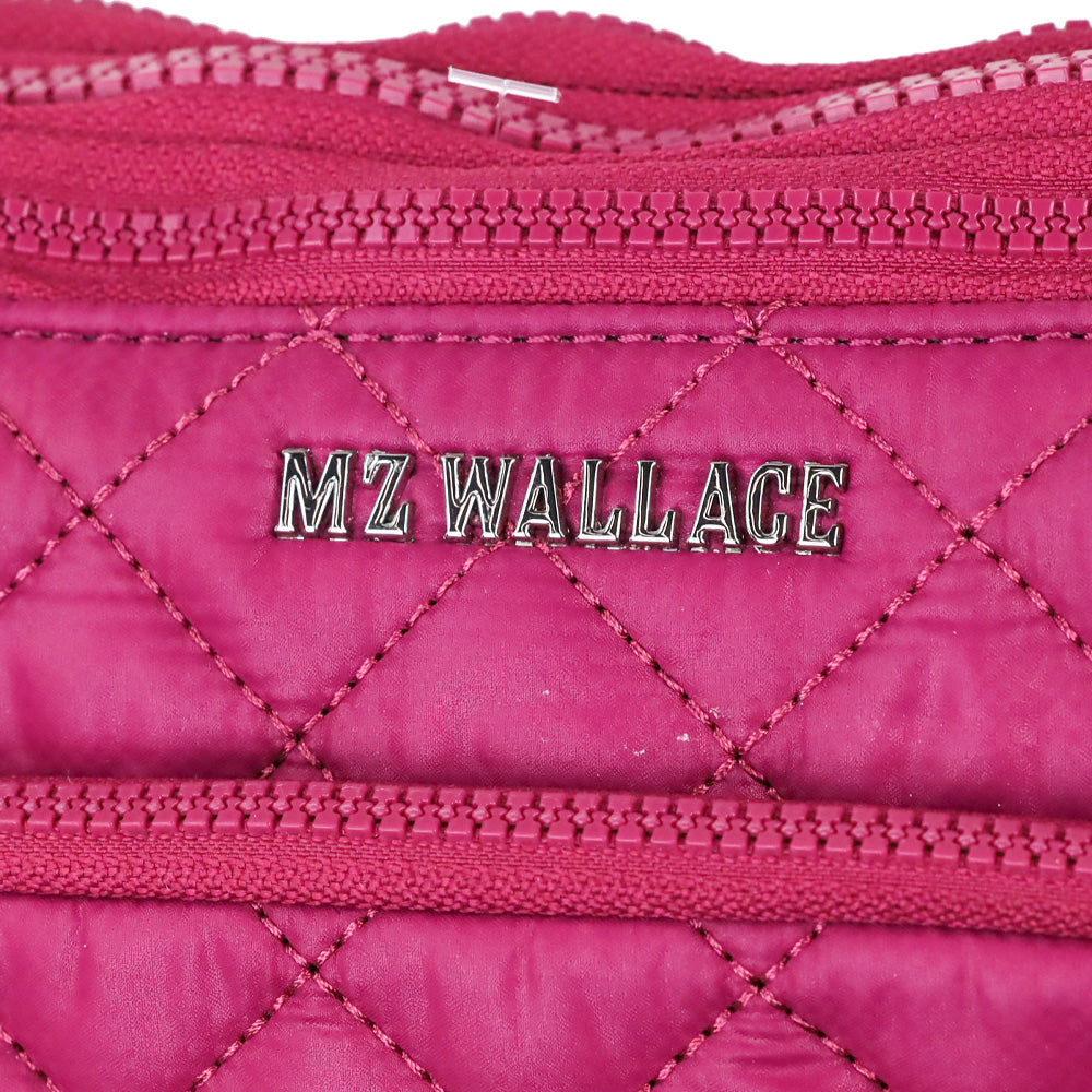 MZ Wallace Raspberry Metro Scout Crossbody Deluxe