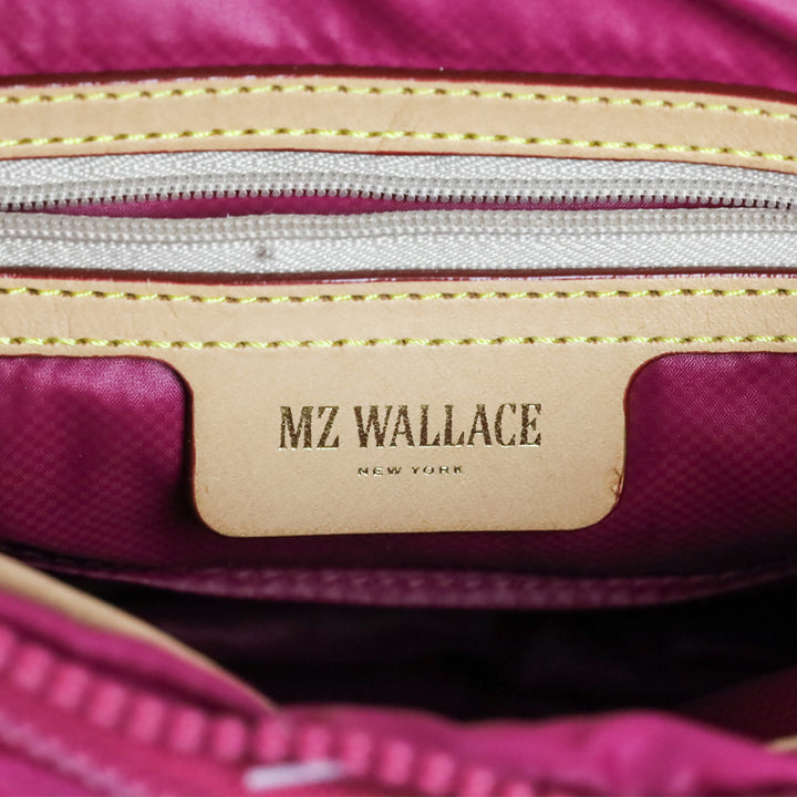 MZ Wallace Raspberry Metro Scout Crossbody Deluxe