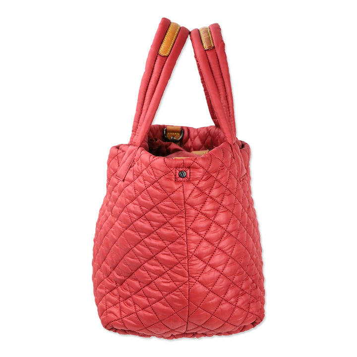 MZ Wallace Red Apple Medium Sutton Deluxe Tote