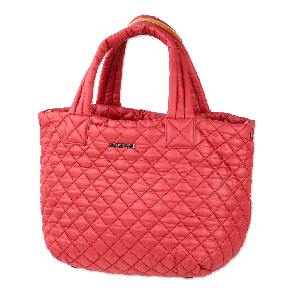 MZ Wallace Red Apple Medium Sutton Deluxe Tote