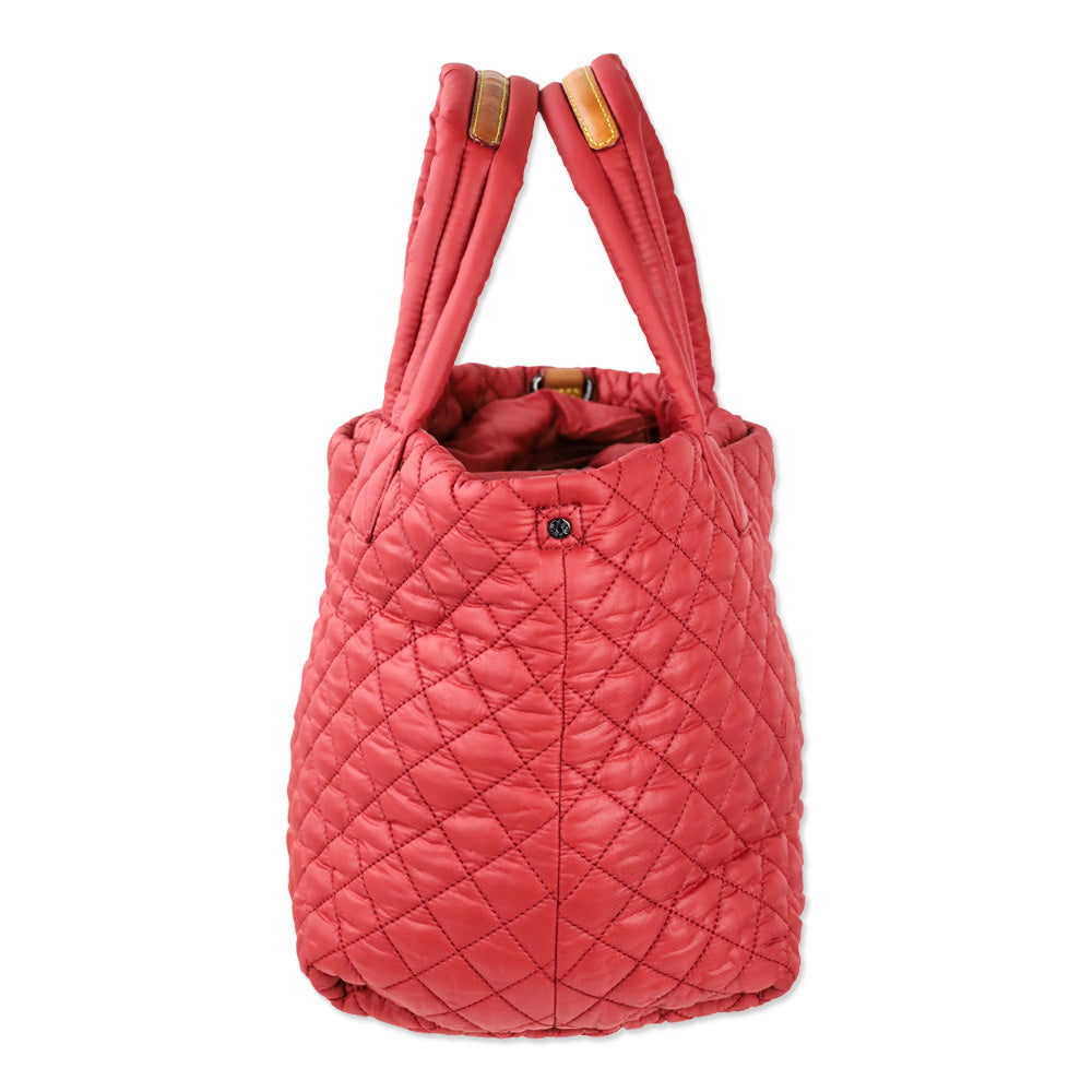 MZ Wallace Red Apple Medium Sutton Deluxe Tote