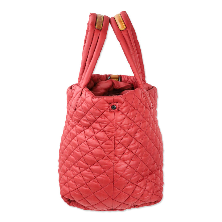 MZ Wallace Red Apple Medium Sutton Deluxe Tote
