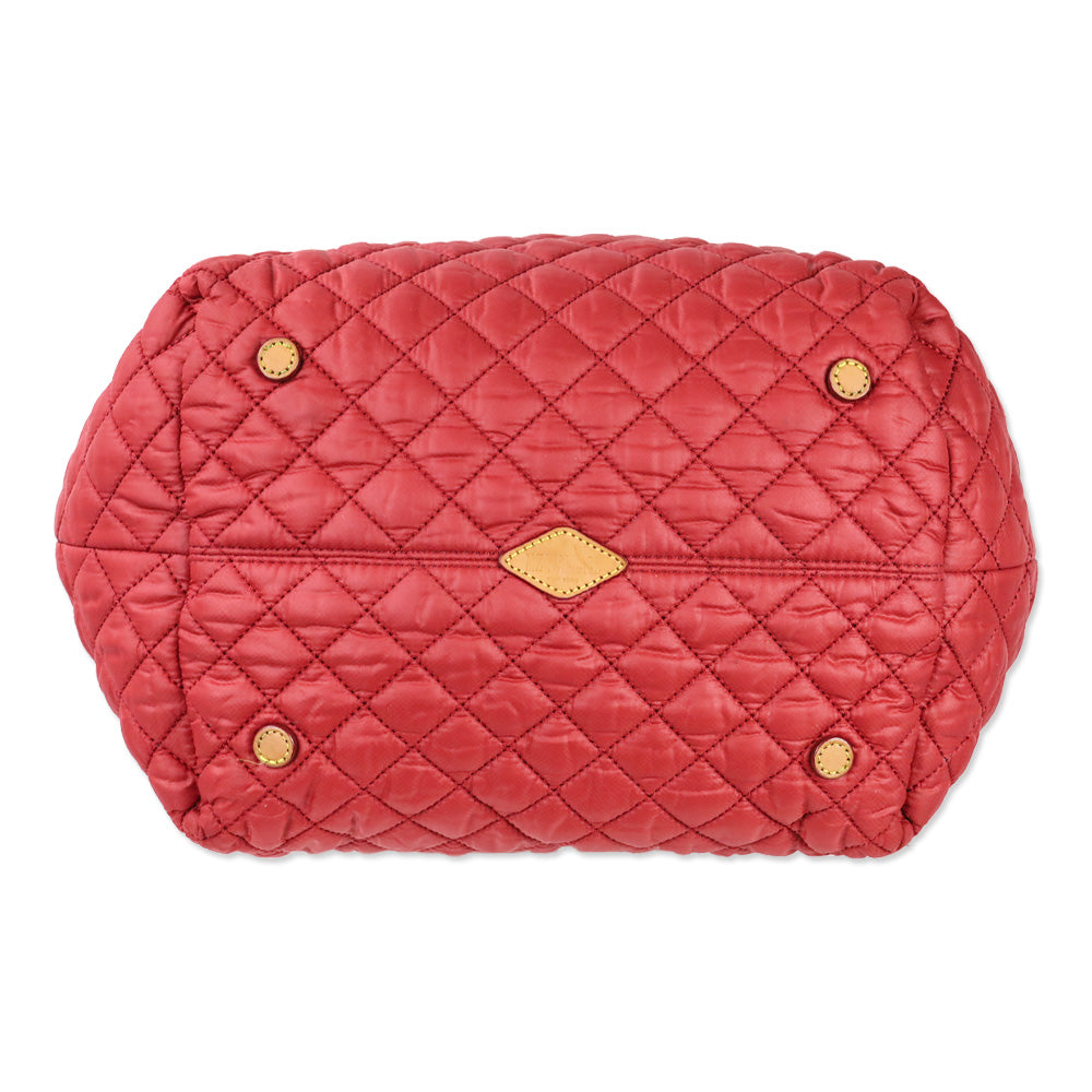 MZ Wallace Red Apple Medium Sutton Deluxe Tote