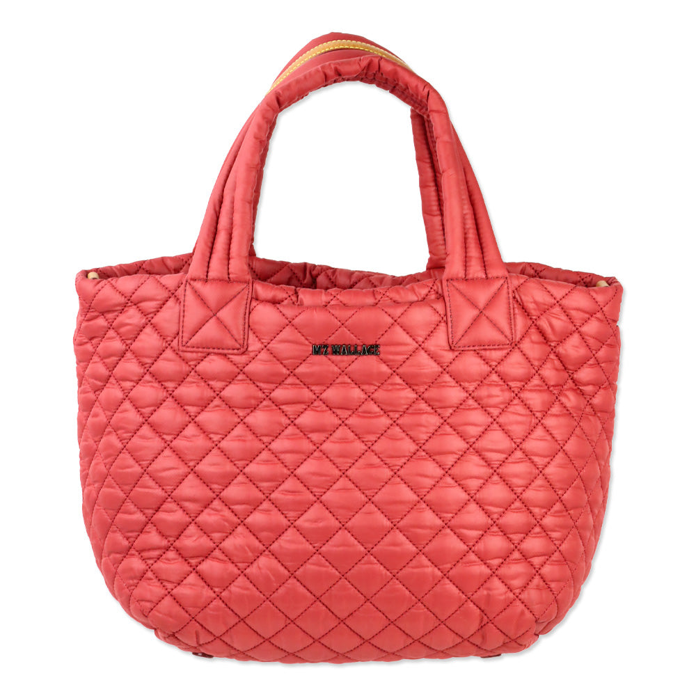 MZ Wallace Red Apple Medium Sutton Deluxe Tote