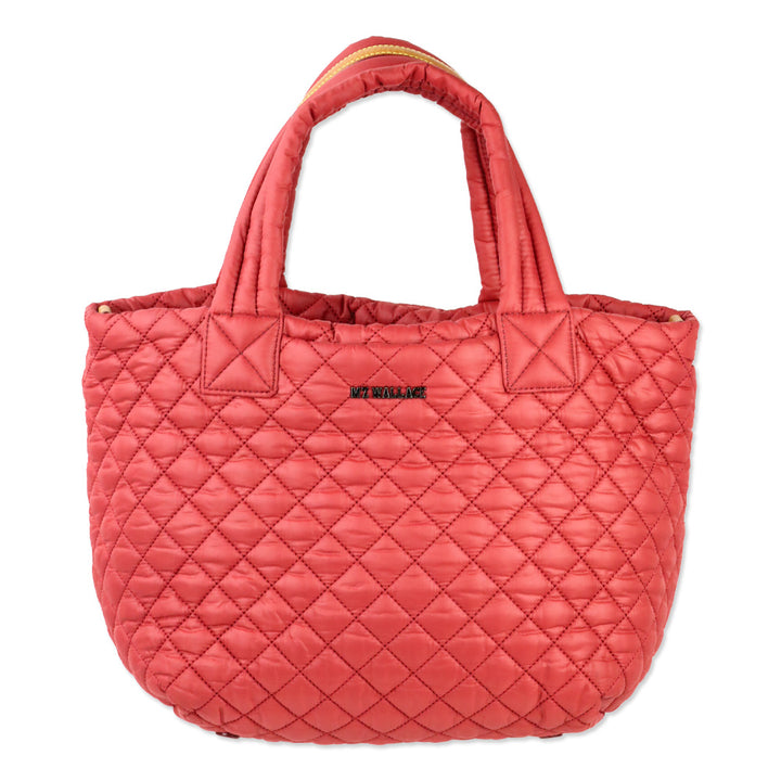 MZ Wallace Red Apple Medium Sutton Deluxe Tote
