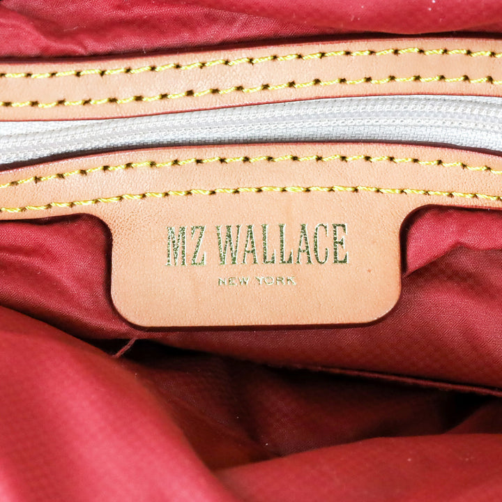 MZ Wallace Red Apple Medium Sutton Deluxe Tote