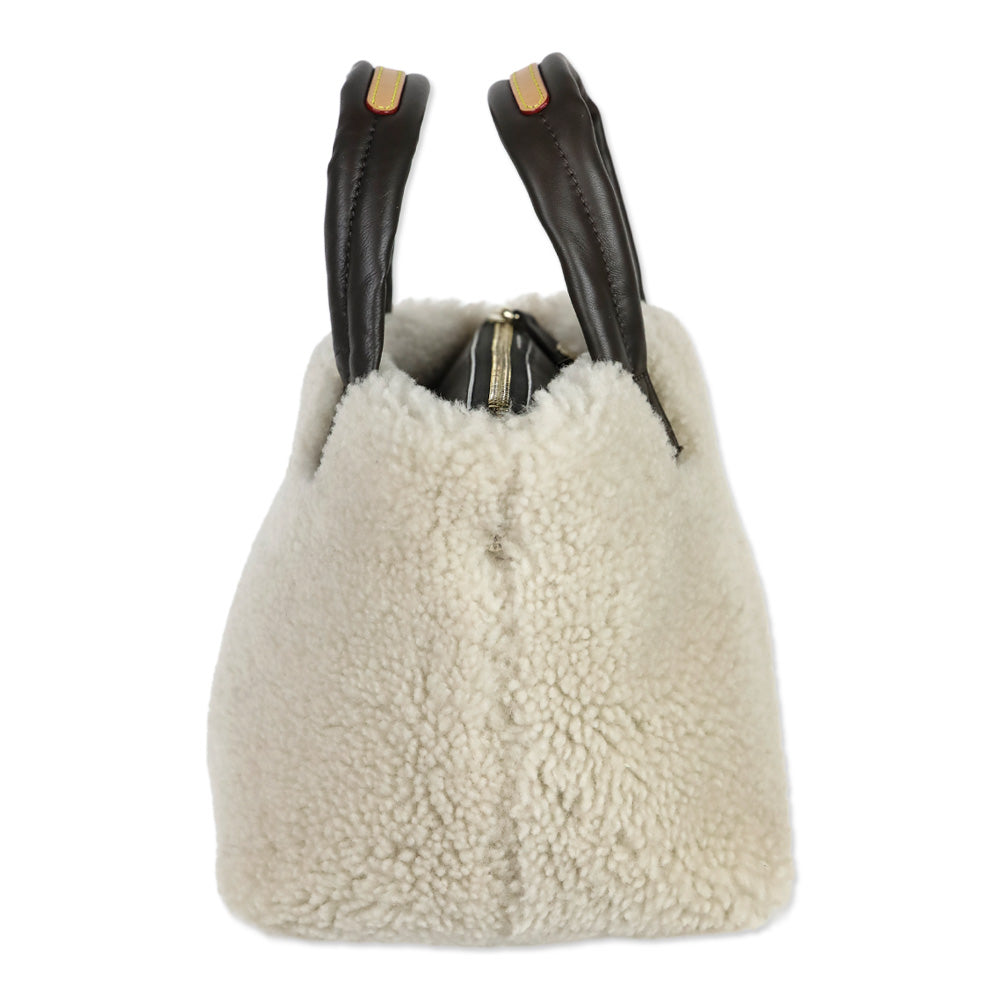 MZ Wallace Shearling Micro Metro Tote