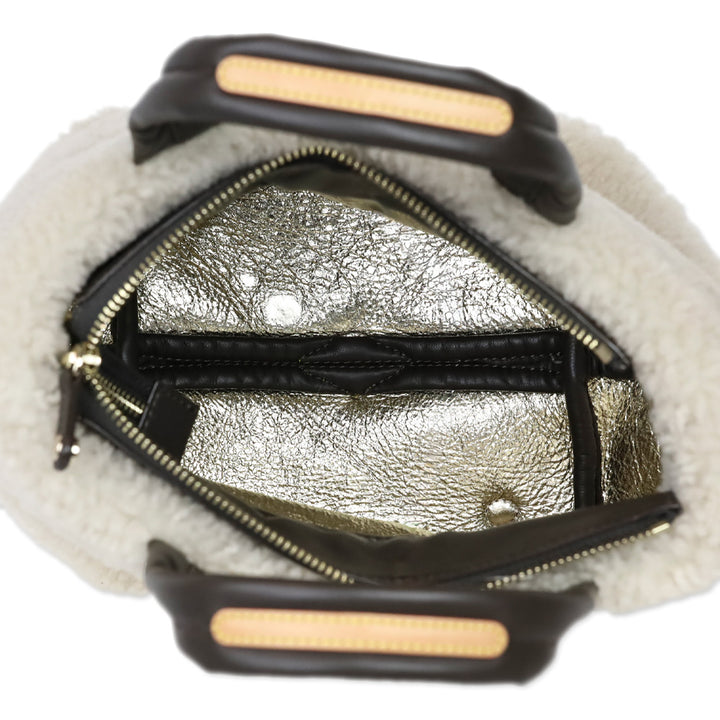 MZ Wallace Shearling Micro Metro Tote