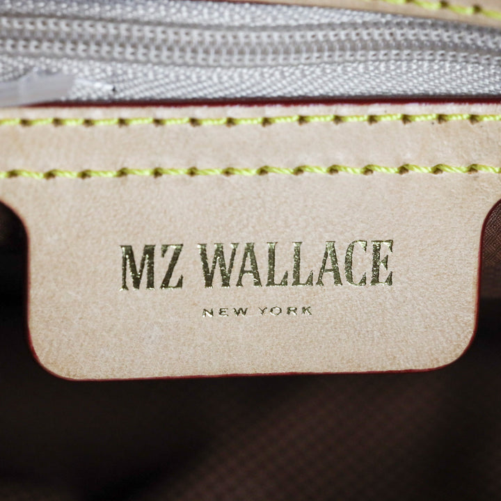 MZ Wallace Terracotta Quilted Nylon Small Metro Camera Bag