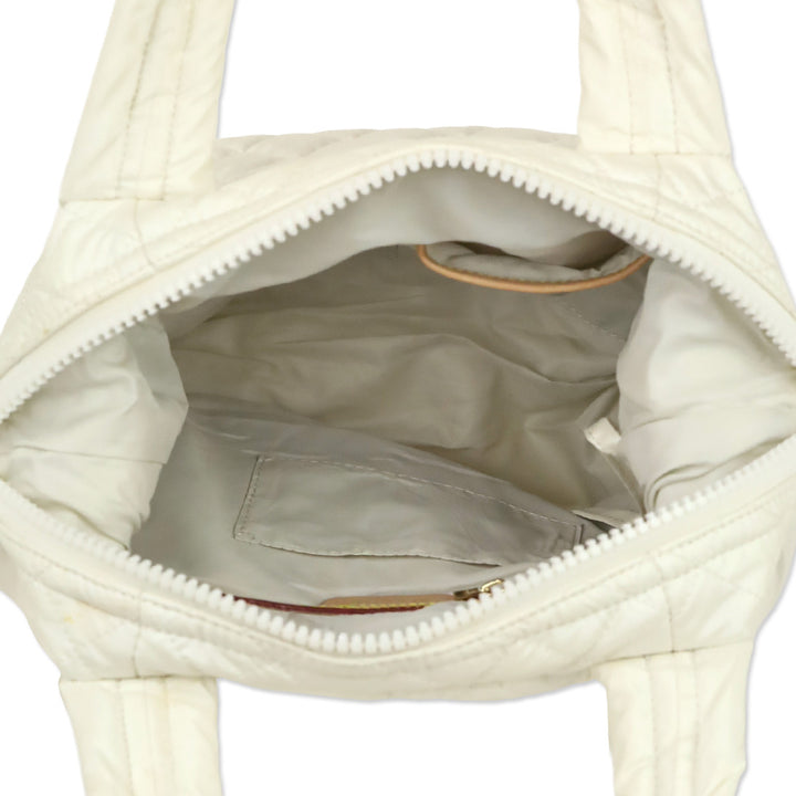 MZ Wallace White Small Sutton Deluxe Handbag