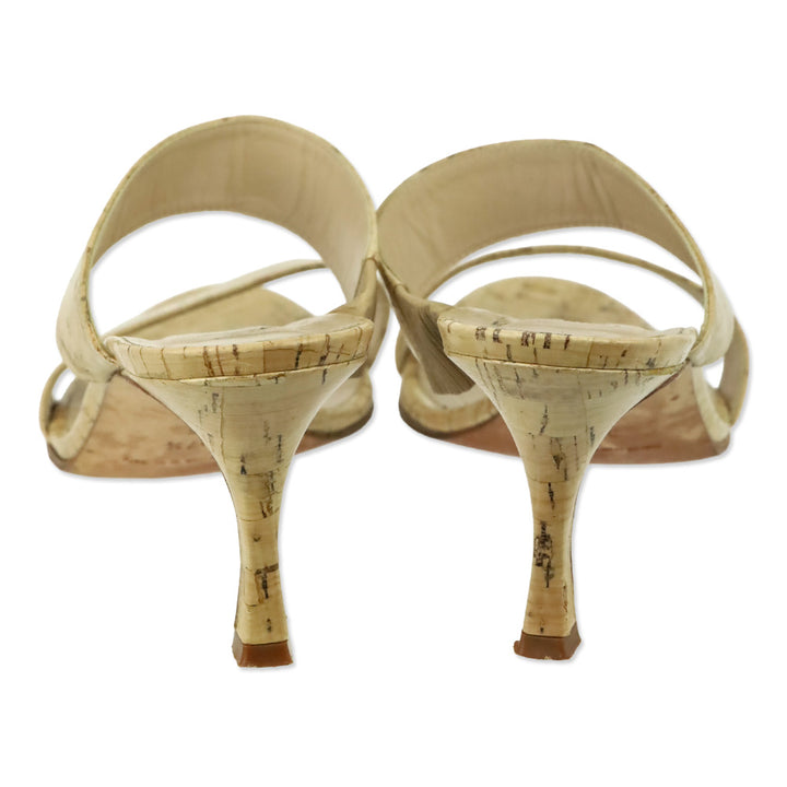 Manolo Blahnik Cork Sandal