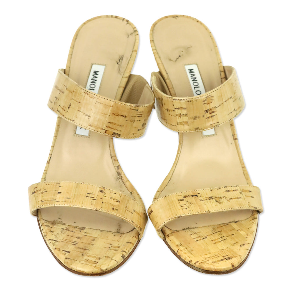 Manolo Blahnik Cork Sandal