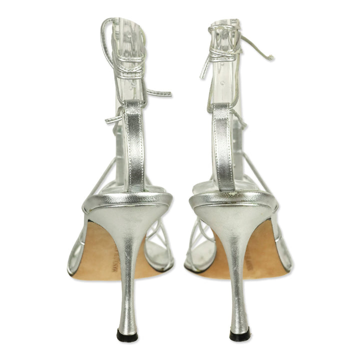 Manolo Blahnik Leather Gladiator Sandals