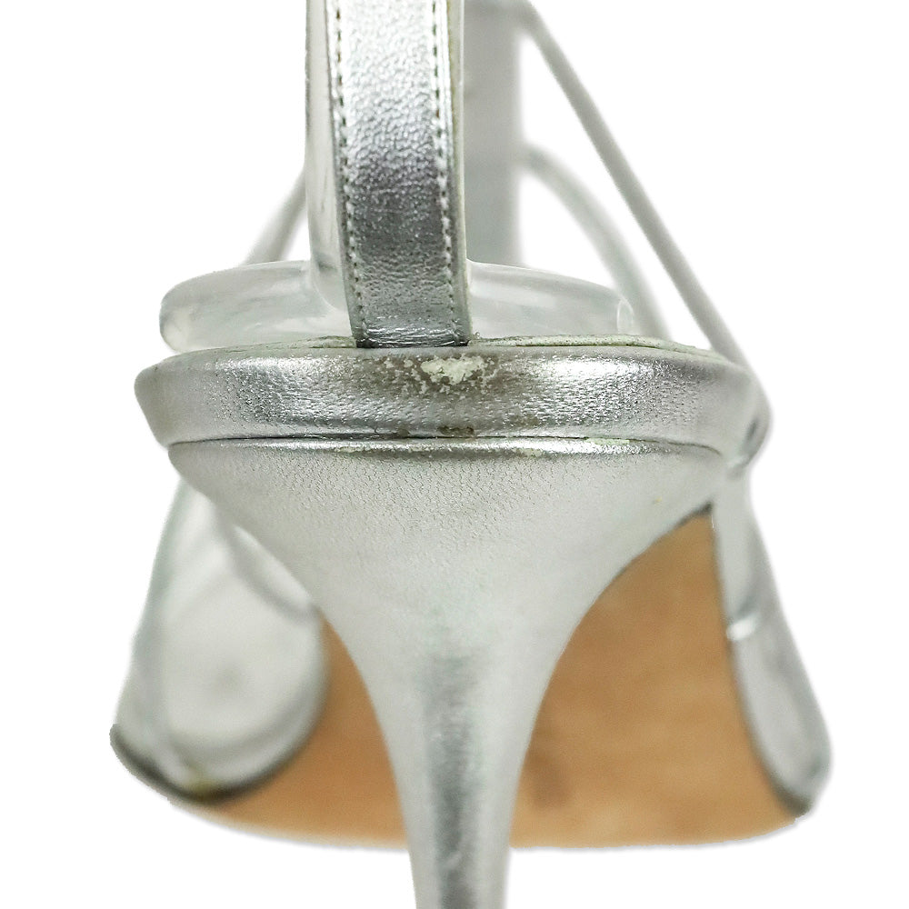 Manolo Blahnik Leather Gladiator Sandals