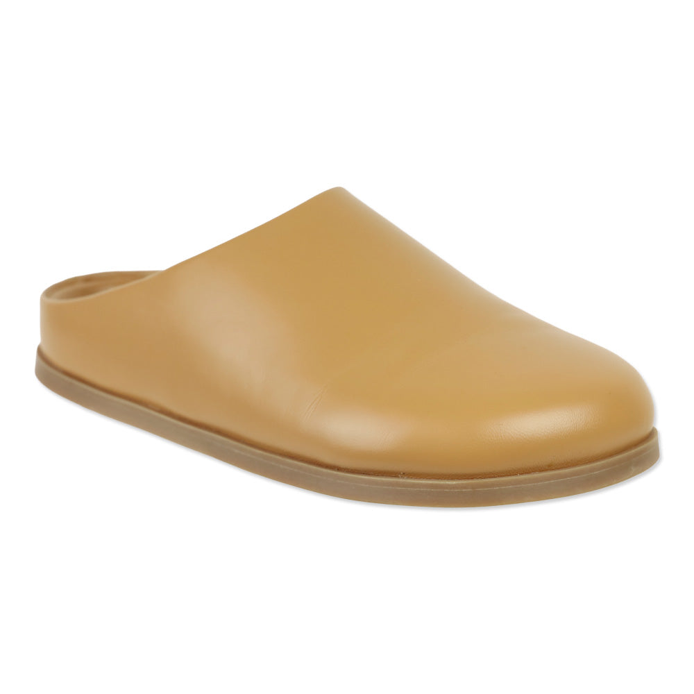 Mansur Gavriel Caramel Lambskin Leather Everyday Mules