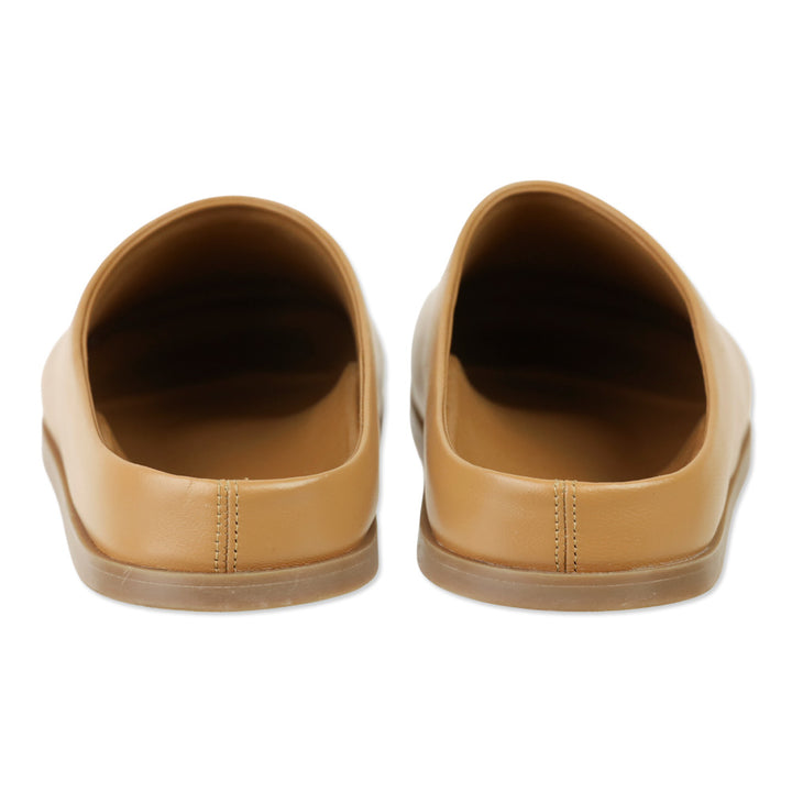 Mansur Gavriel Caramel Lambskin Leather Everyday Mules