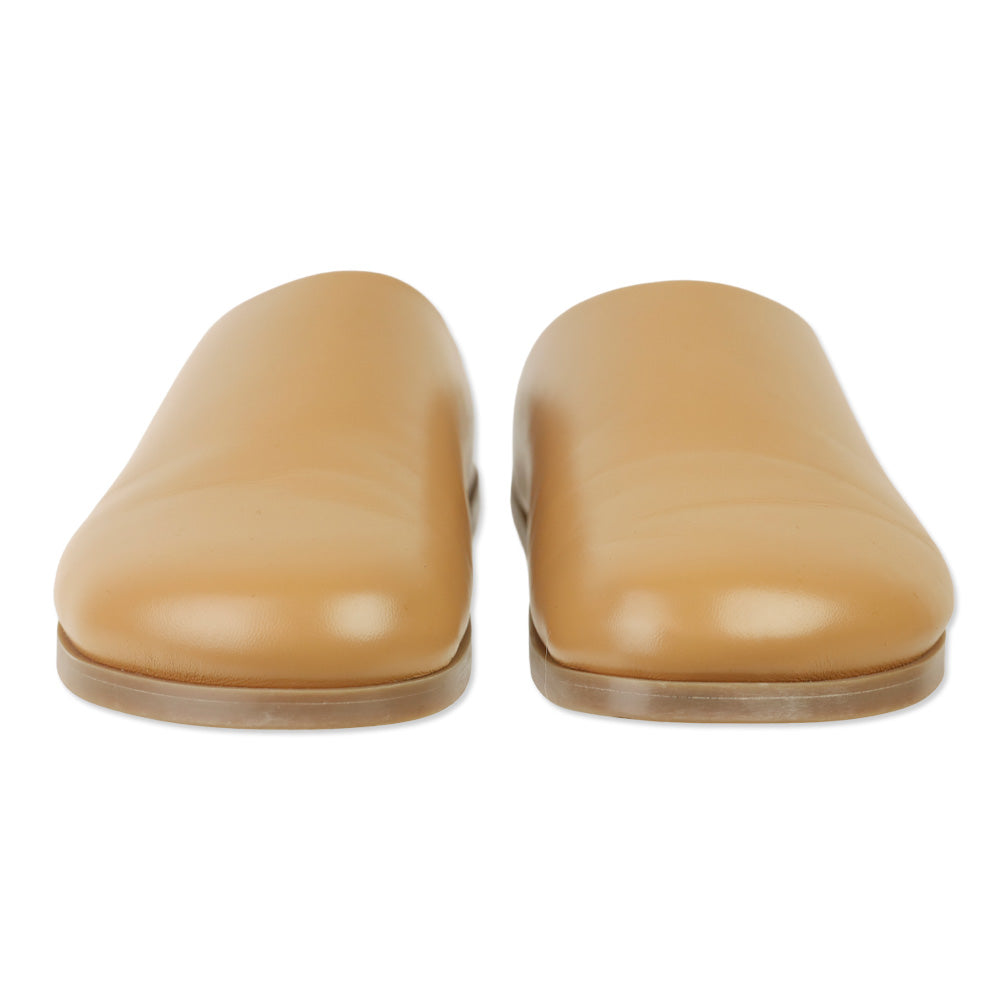 Mansur Gavriel Caramel Lambskin Leather Everyday Mules