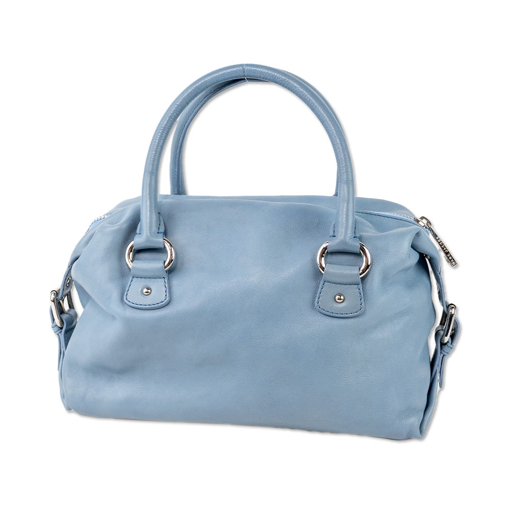 Marc Jacobs Baby Blue Leather Medium Top Handle