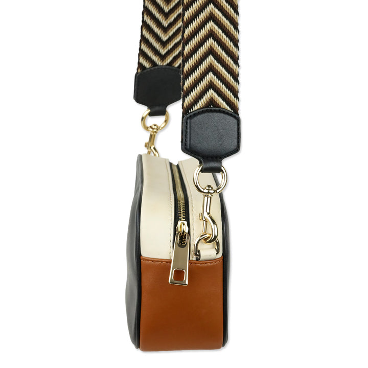 Marc Jacobs Black Flash Leather Camera Crossbody Bag
