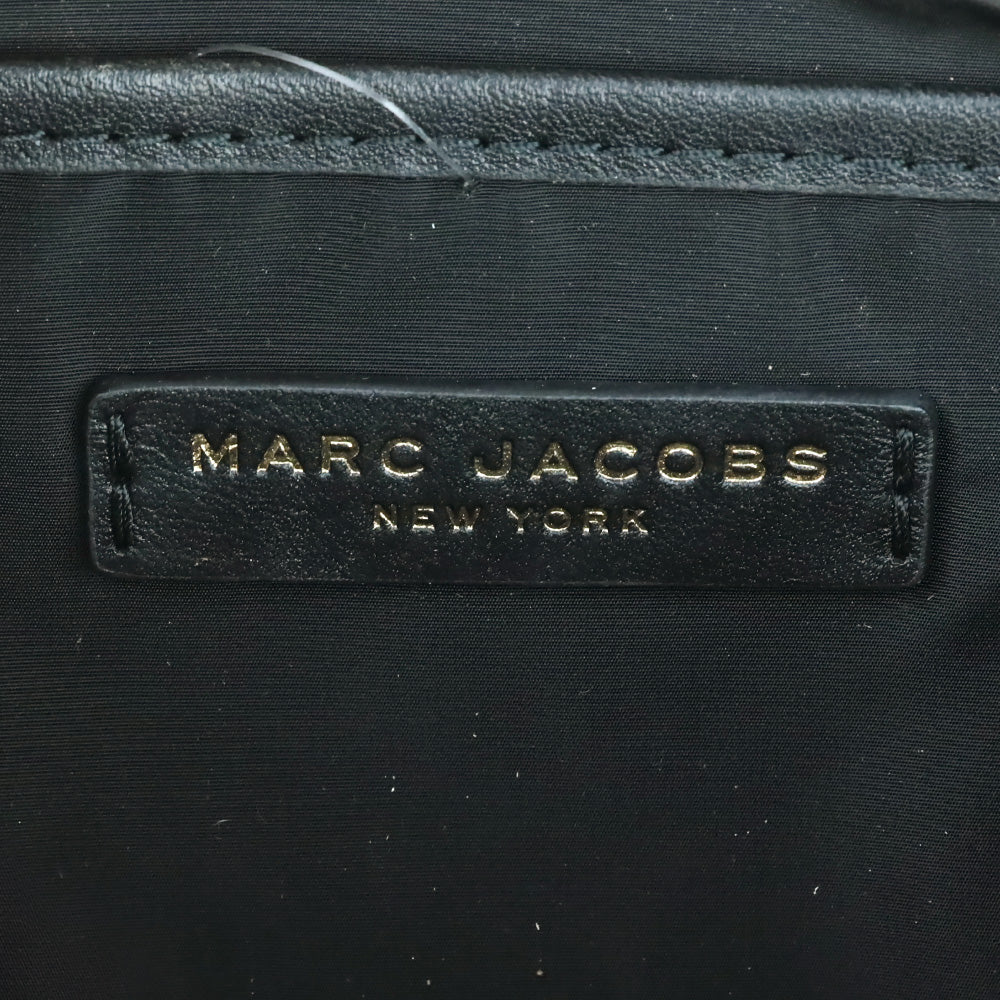 Marc Jacobs Black Flash Leather Camera Crossbody Bag