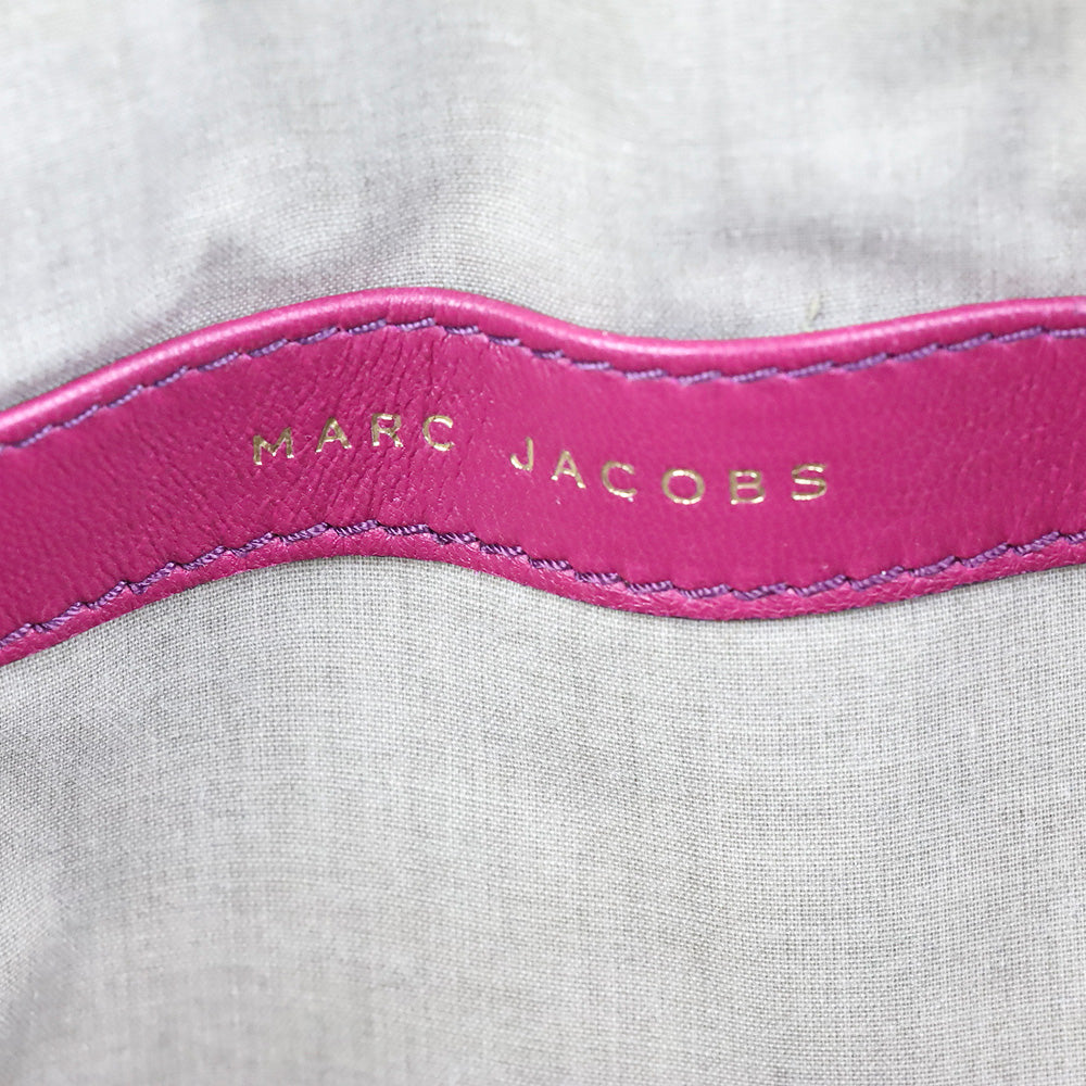 Marc Jacobs Fuchsia Quilted Leather Cecilia Satchel