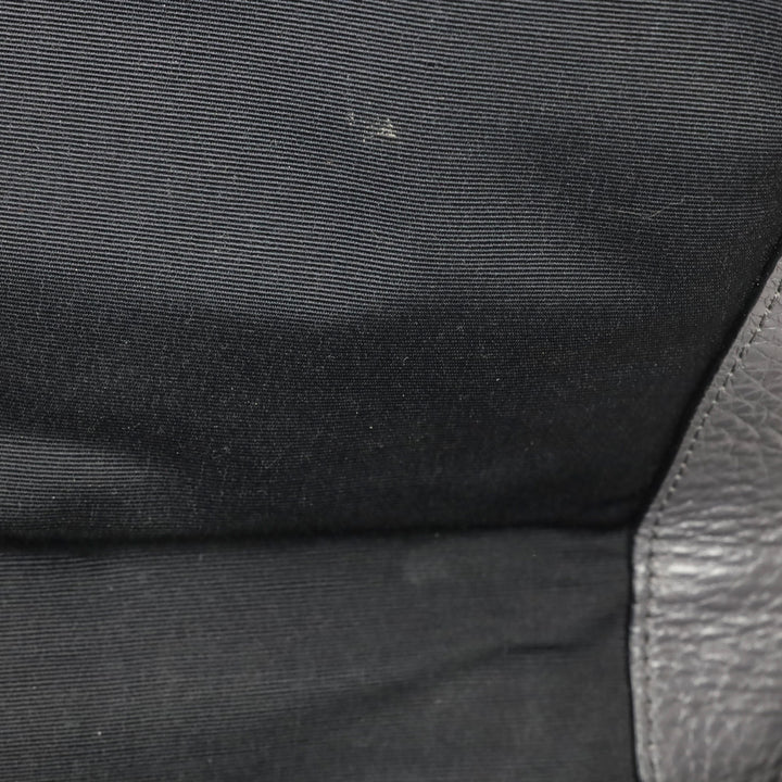 Marc Jacobs Gray Pebble Leather Recruit Nomad Saddle Bag