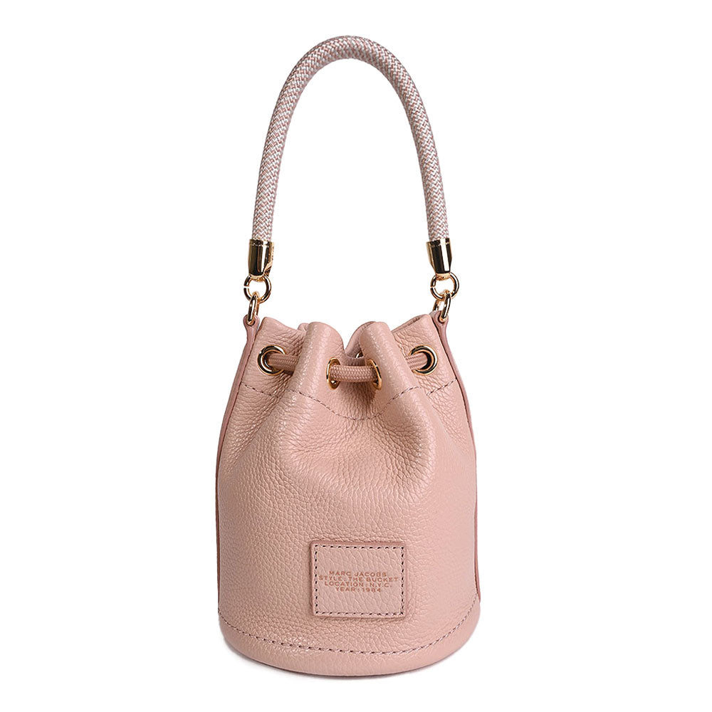 Marc Jacobs Light Pink The Leather Mini Bucket Bag
