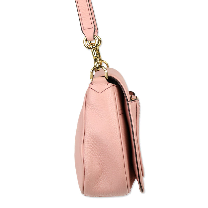 Marc Jacobs Pink Leather Empire City Mini Messenger Crossbody Bag