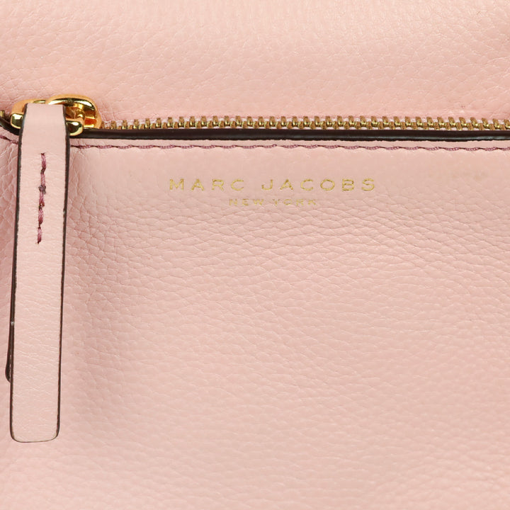 Marc Jacobs Pink Leather Empire City Mini Messenger Crossbody Bag