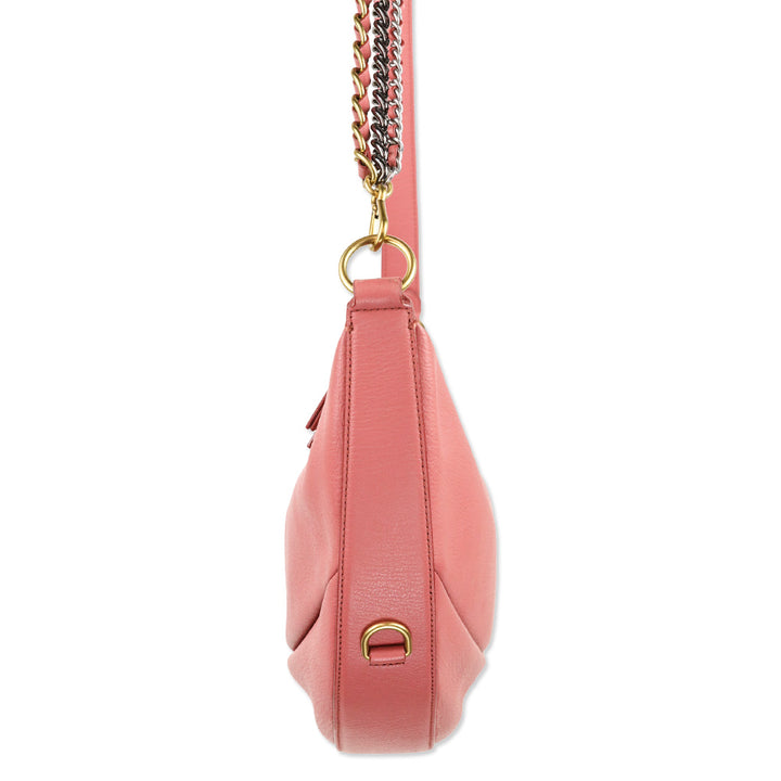 Marc Jacobs Santa Fe Red Leather Eclipse Shoulder Bag