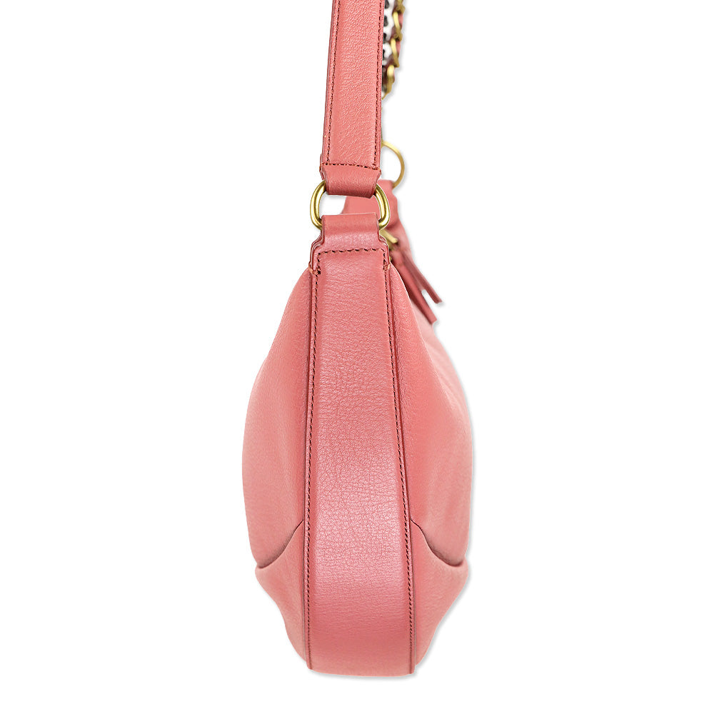 Marc Jacobs Santa Fe Red Leather Eclipse Shoulder Bag