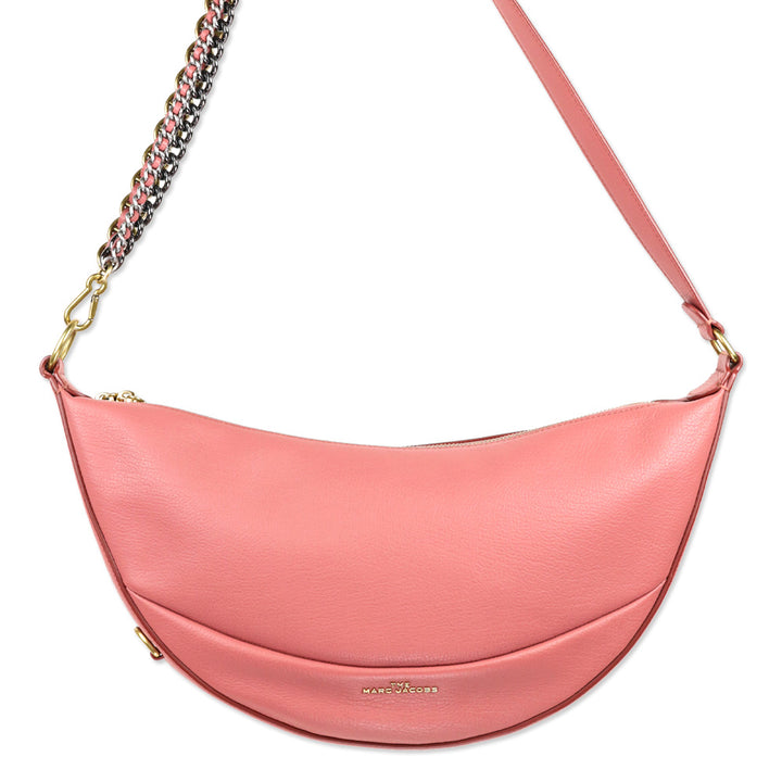 Marc Jacobs Santa Fe Red Leather Eclipse Shoulder Bag