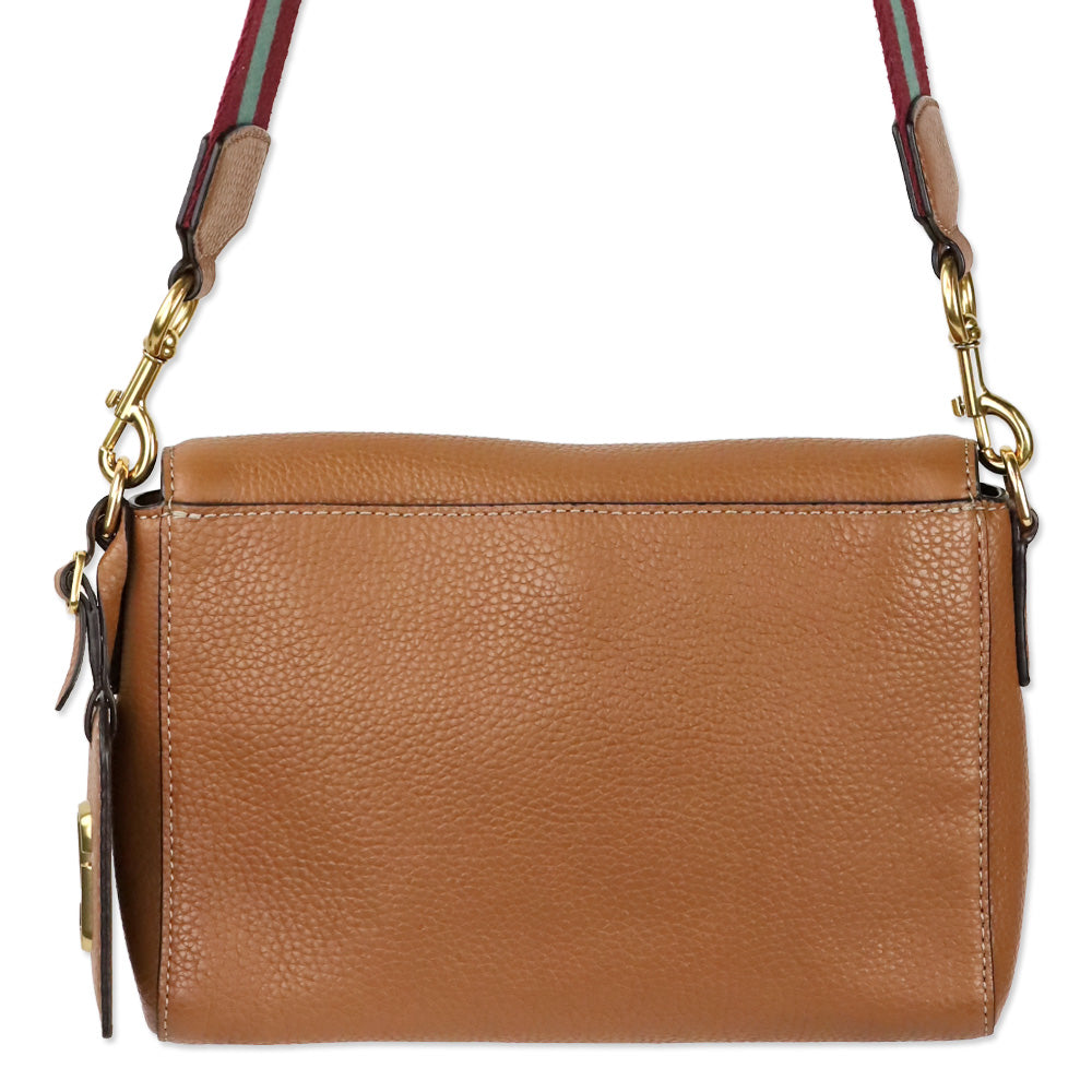 Marc Jacobs Tan Leather Gotham City Crossbody Bag
