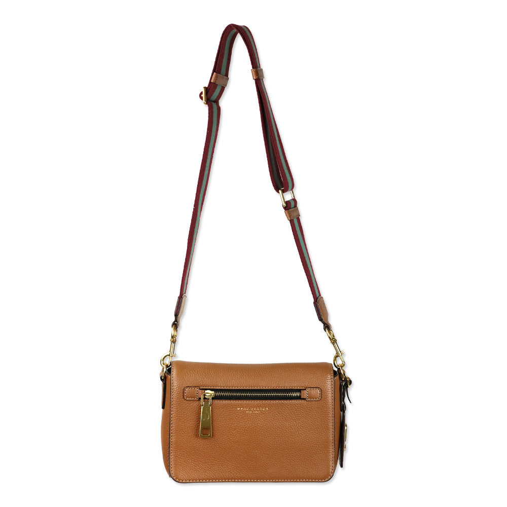 Marc Jacobs Tan Leather Gotham City Crossbody Bag