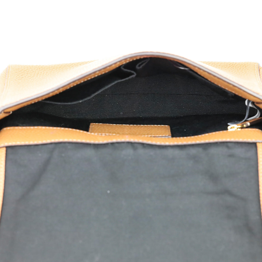 Marc Jacobs Tan Leather Gotham City Crossbody Bag