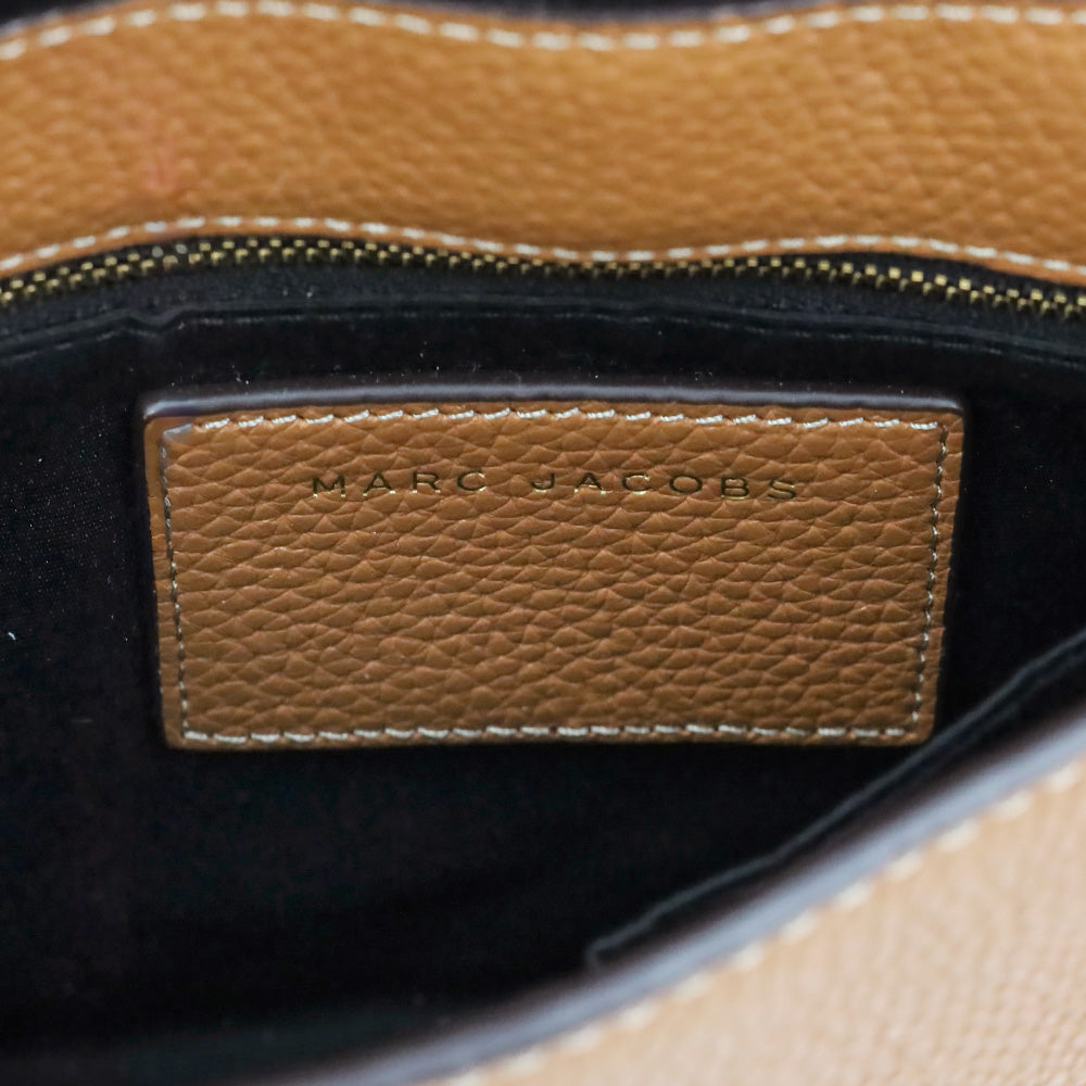 Marc Jacobs Tan Leather Gotham City Crossbody Bag