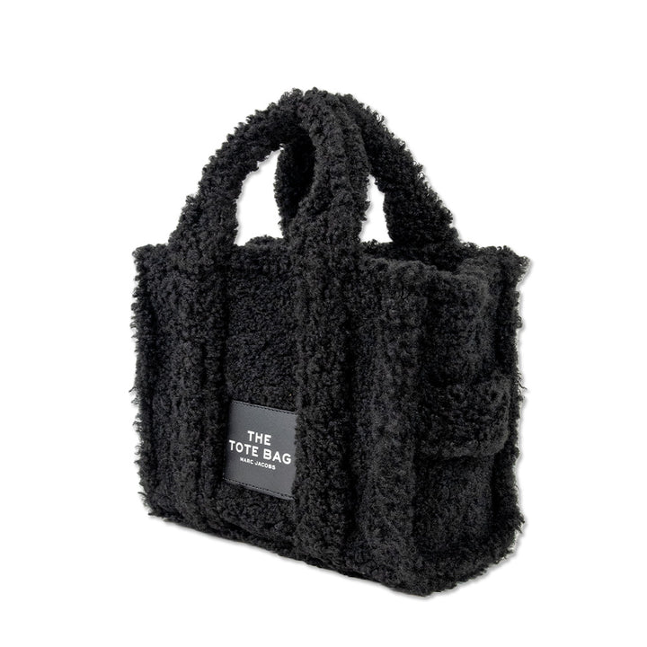 Marc Jacobs "The Tote Bag' in Black Faux Shearling