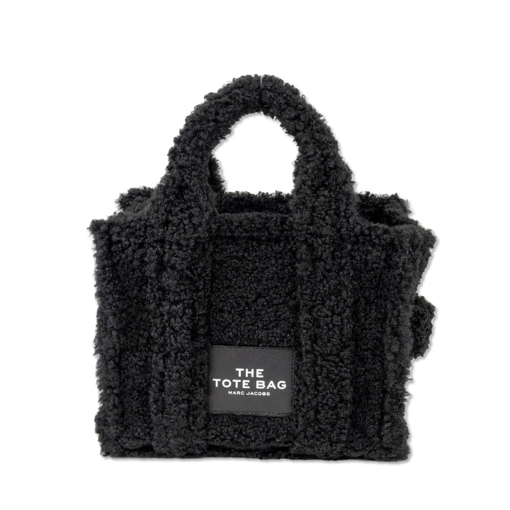 Marc Jacobs "The Tote Bag' in Black Faux Shearling