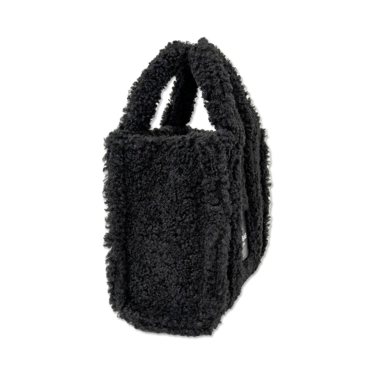 Marc Jacobs "The Tote Bag' in Black Faux Shearling