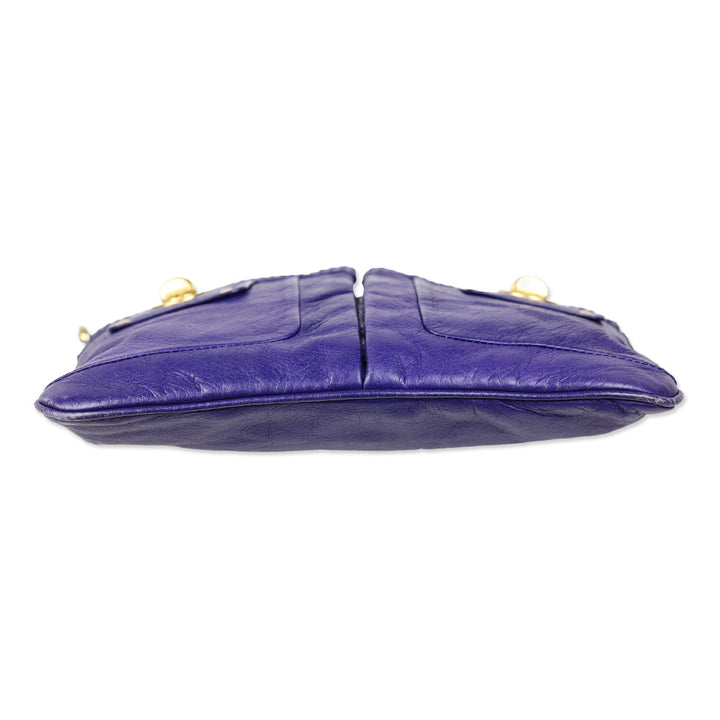 Marc by Marc Jacobs Purple Percy Totally Turnlock Crossbody Bag