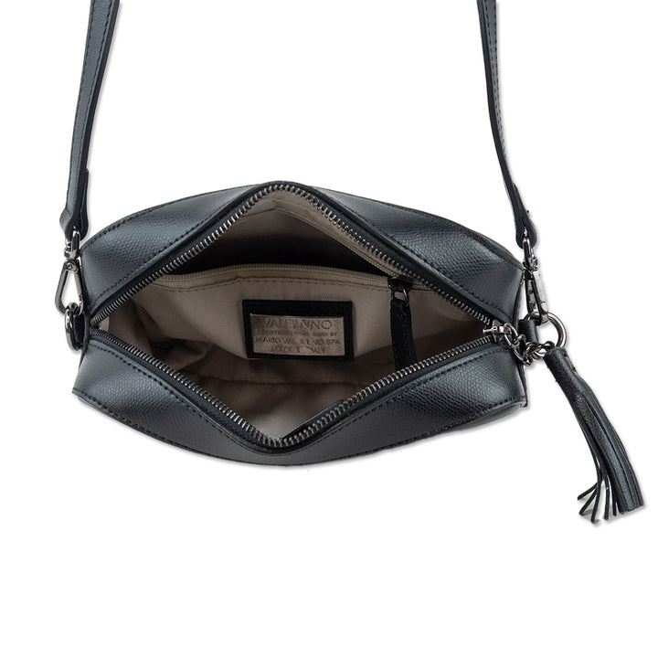 Mario Valentino Black Leather Shoulder Bag