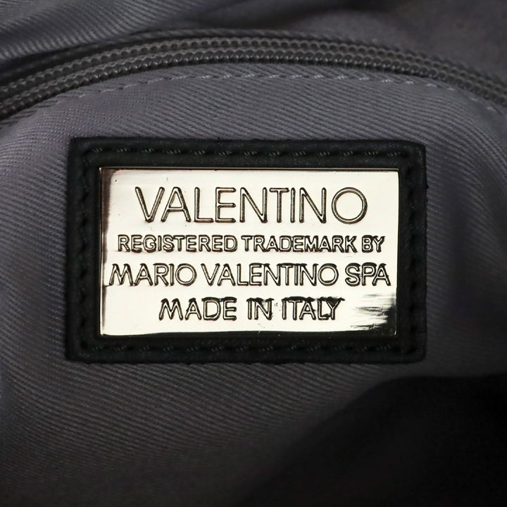 Mario Valentino Verra Signature Olive Green Quilted Leather Tote Bag