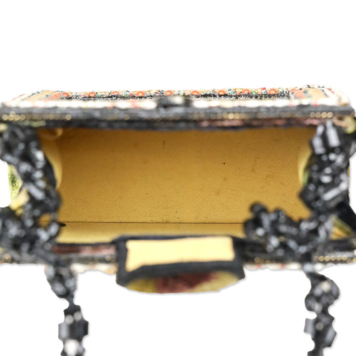 Mary Frances Be Mysterious Masquerade Beaded Handbag