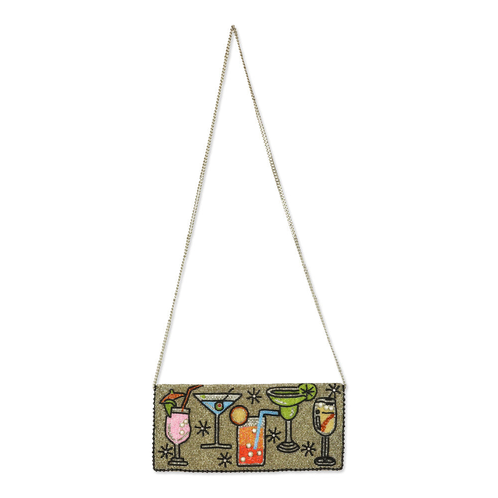 Mary Frances Beaded Cocktail Hour Clutch