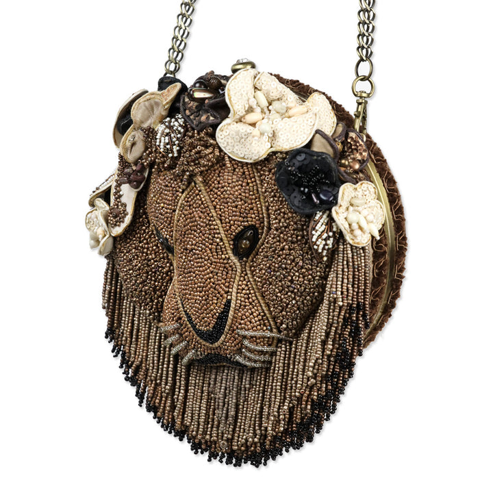 Mary Frances Hear Me Roar Frame Handbag