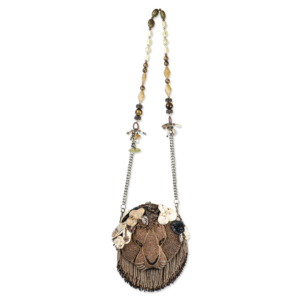 Mary Frances Hear Me Roar Frame Handbag