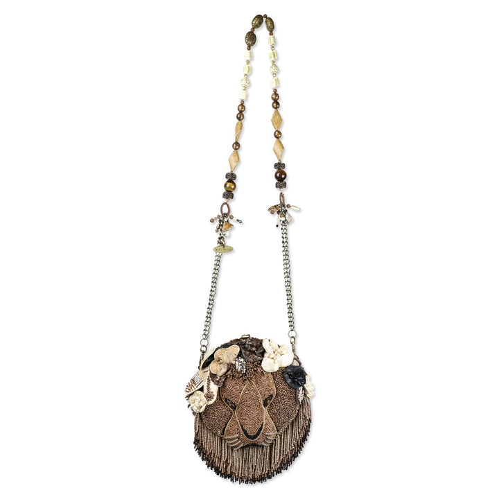 Mary Frances Hear Me Roar Frame Handbag