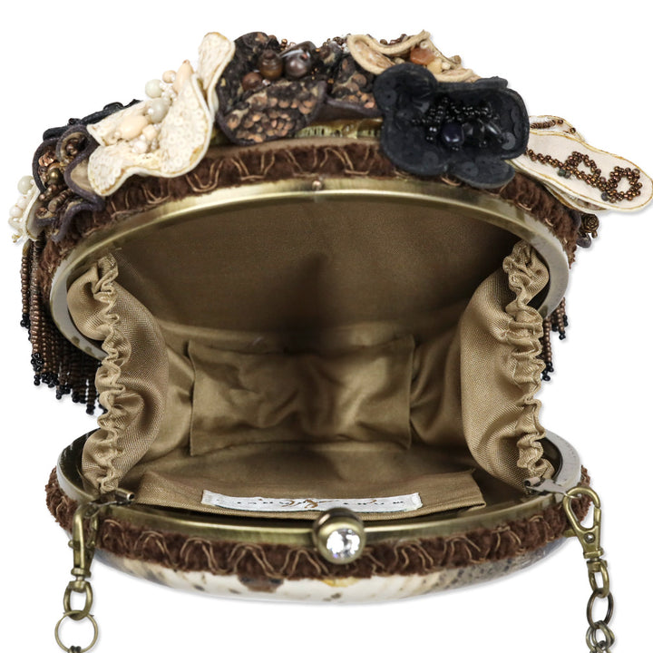 Mary Frances Hear Me Roar Frame Handbag