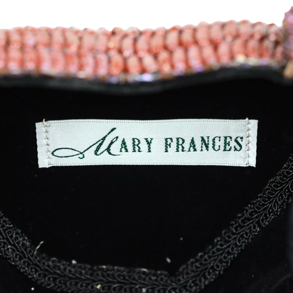 Mary Frances Razzle Dazzle Heart Beaded Handbag