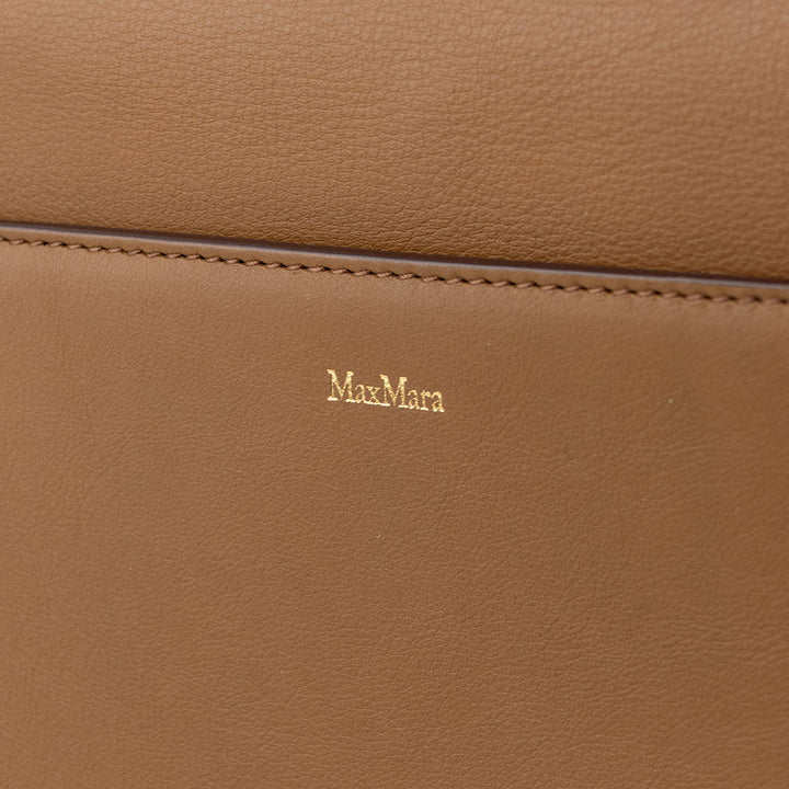 Max Mara Brown Leather Ottelia J Satchel